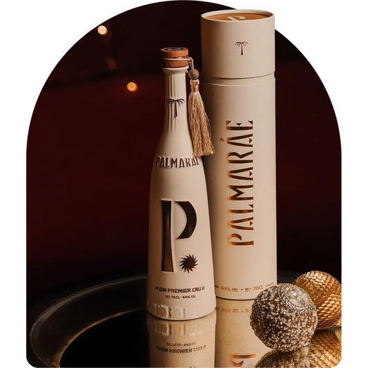 Palmaráe Gin Premier Cru &amp; Präsentationstube